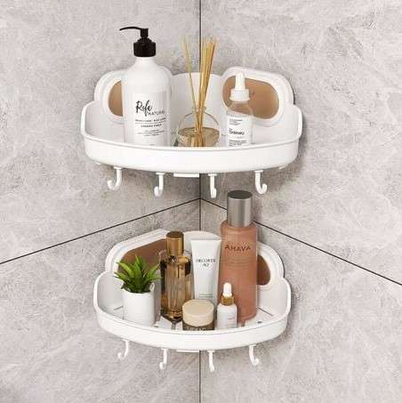 25 Bathroom Towel Hook Ideas to Keep Your Towels Off the Floor 49 Wall Mounted Hooks with Shelf and Basket