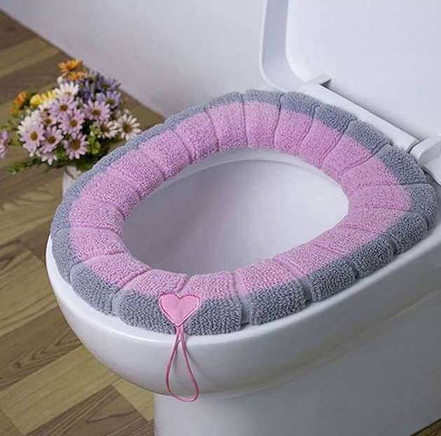 12 Toilet Seat Cover Ideas for a Fresh and Clean Look 14 mesh toilet seats