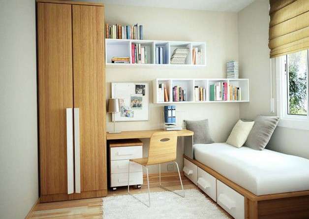 14 Brilliant Modern Small Bedroom Interior Ideas for Every Home 4 utilize Vertical Space