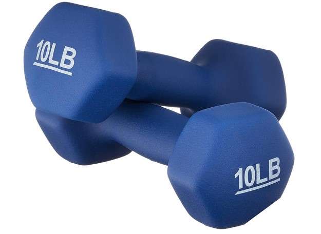 Dumbbells vs Kettlebells for Home Gym: Finding the Ideal Fitness Equipment 5 Amazon Basics Easy Grip Workout Dumbbell