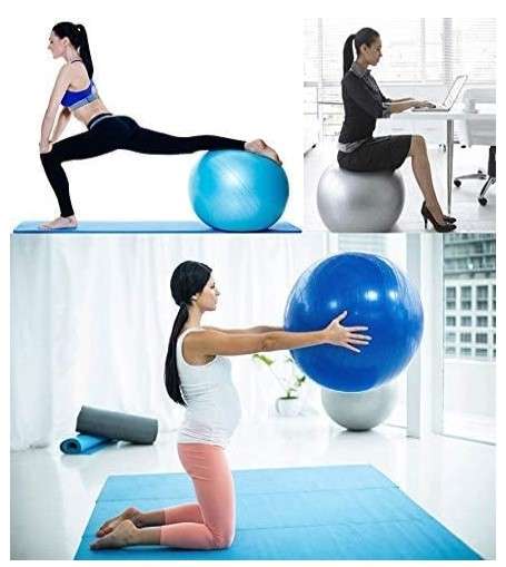 Top 10 Home Gym Equipment for Small Spaces 7 BalanceFrom Anti Burst and Slip Resistant Exercise Ball