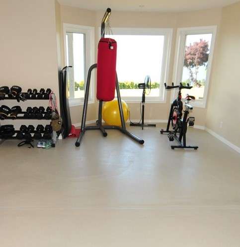 Concrete Flooring for Home Gyms