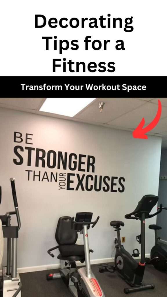 Decorating Tips for a Fitness1
