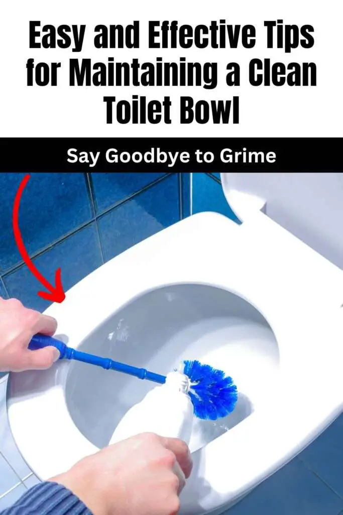 Easy and Effective Tips for Maintaining a Clean Toilet Bowl