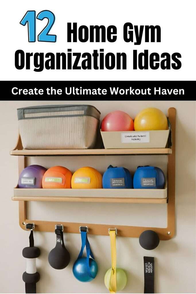 home gym organization ideas