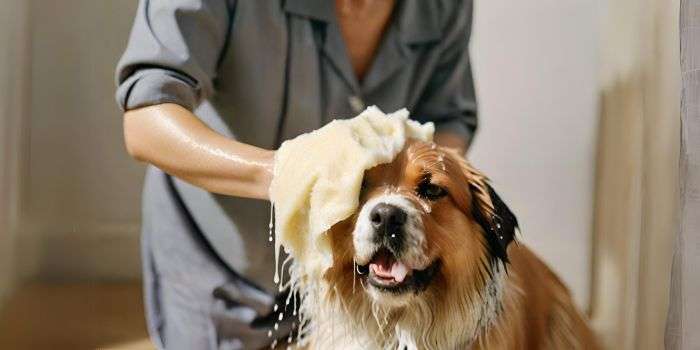 How to Bathe Your Dog Without a Shower Head