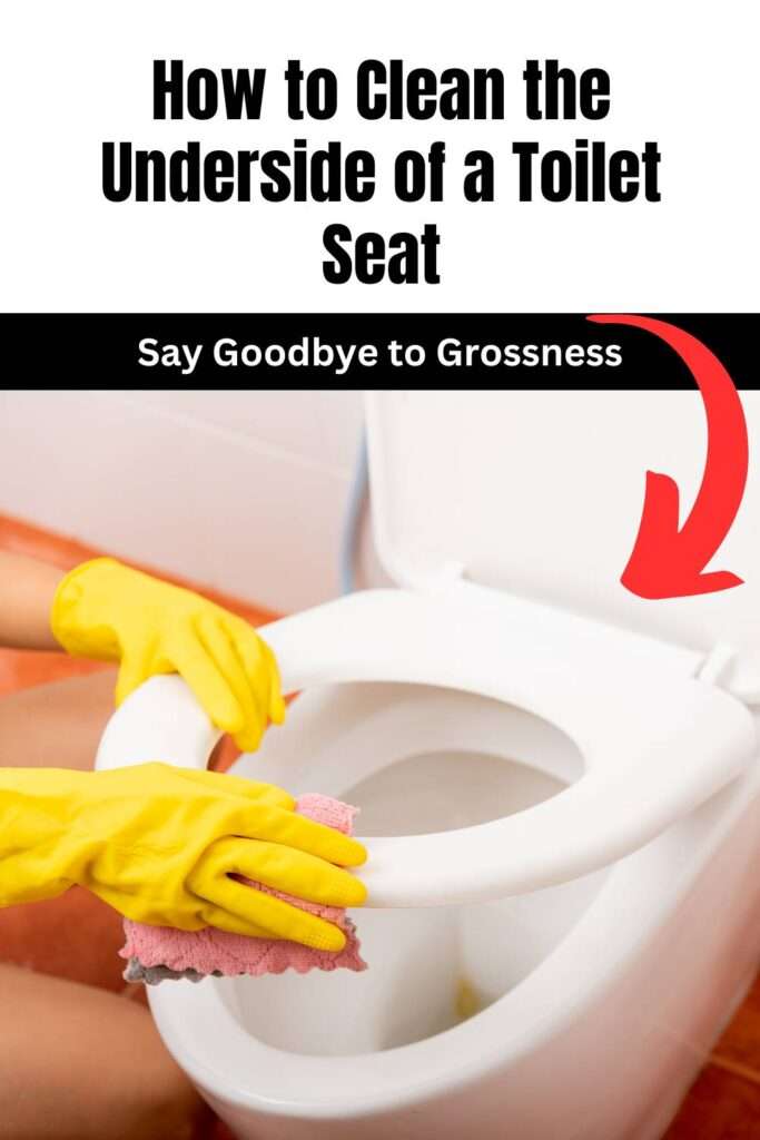 How to Clean the Underside of a Toilet Seat