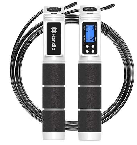 Top 10 Home Gym Equipment for Small Spaces 15 Jump Rope H Handio Jump Rope with Counter