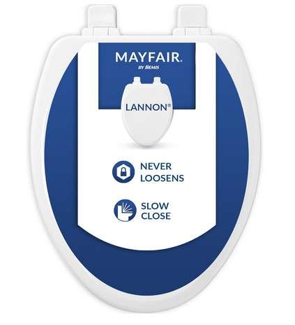 Best Detachable Toilet Seat for Easy Cleaning 1 MAYFAIR 1843SLOW 000 Lannon Toilet Seat will Slow Close and Never Loosen