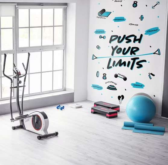 Playful Ambiance Wall Decals home gym