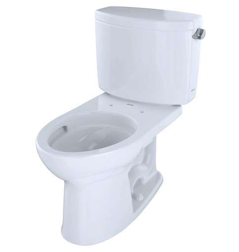 TOTO Drake II Two Piece Elongated Toilet with CeFiONtect Glaze