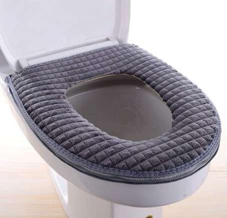 WDSHCR Bathroom Soft Toilet Seat Cover Pad