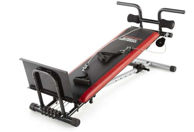 Weider Ultimate Body Works Black Red Standard