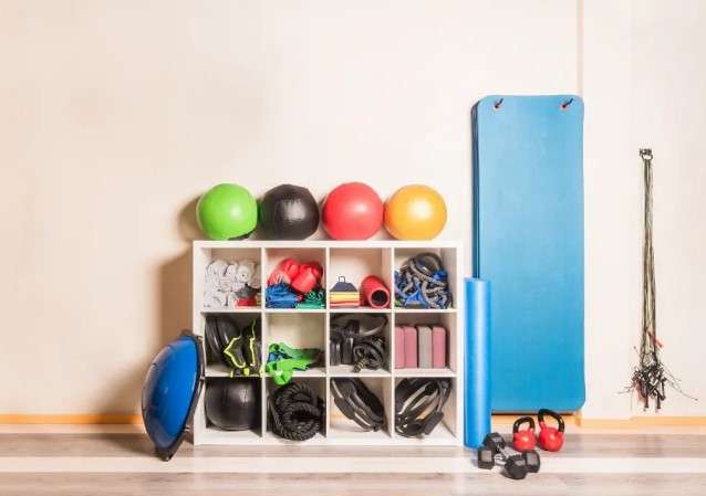 storage for home gym