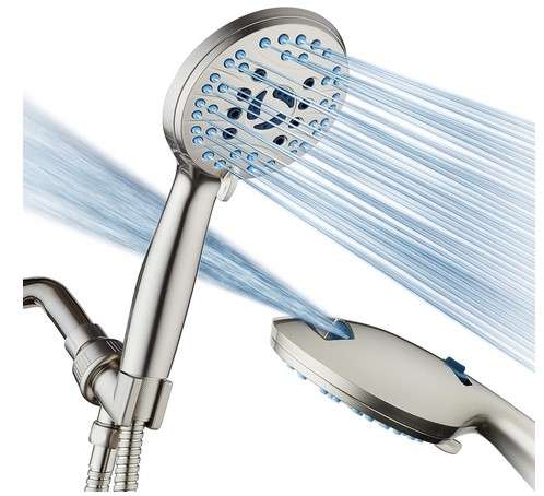 Stylish and Water-Efficient Shower Head Ideas for Your Bathroom 3 AquaCare High Pressure 8-mode Handheld Shower Head