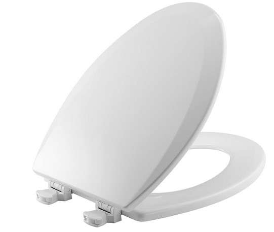 Bemis 1500EC 000 Toilet Seat with Easy Clean Change Hinges