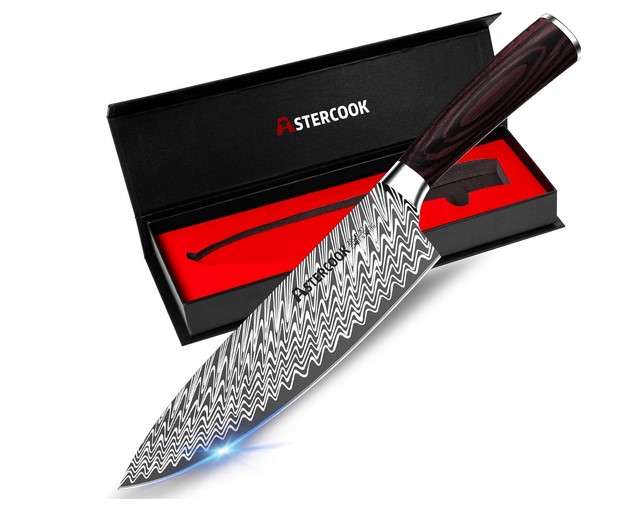 Chef Knife, Japanese Pro 8 Inch Kitchen Knife