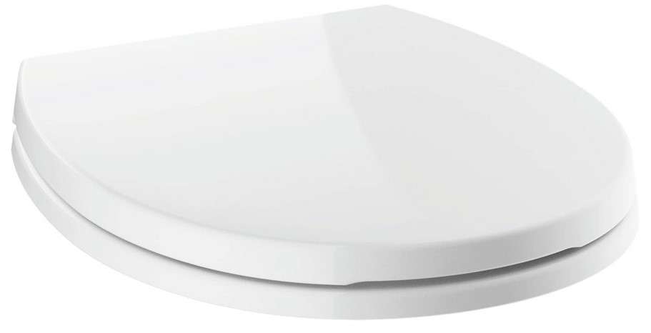 Best Non Moving Toilet Seats - The Search Ends Here 11 DELTA FAUCET Morgan Round Front Slow Close White Toilet Seat