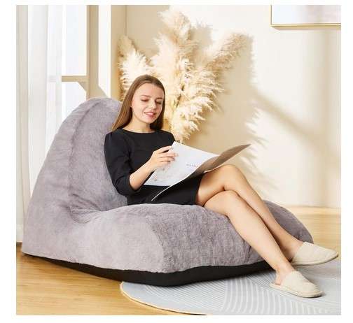 Homguava Bean Bag Chair Sofa Memory Foam Pre Filled Bean Bag Chairs