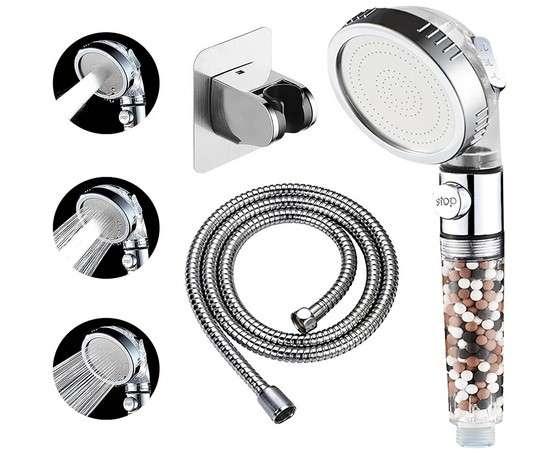 Best Ionic Shower Head: Filters for Hard Water 11 KAIYING Filtered Shower Head with On Off Switch