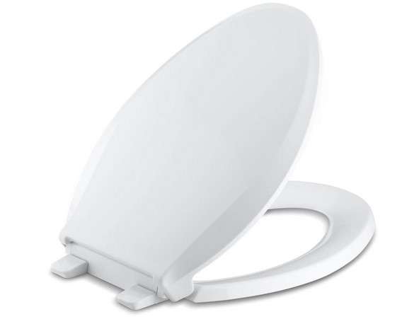 Best Non Moving Toilet Seats - The Search Ends Here 3 KOHLER K 4636 0 Cachet Quiet Close Toilet Seat