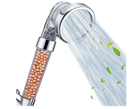Nosame Ionic High Pressure Water Saving with 3 Mode Function Sprayer Shower Head