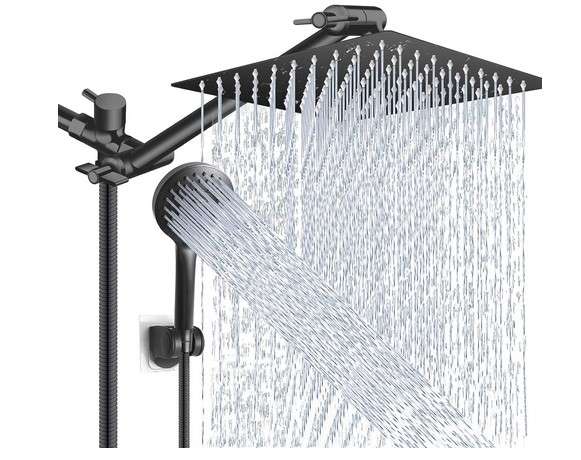 Rainfall Shower Head with Handheld: The Ultimate Guide 5 Shower Head Combo,10 Inch High Pressure Rain Shower Head