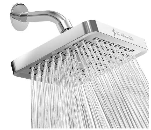 Stylish and Water-Efficient Shower Head Ideas for Your Bathroom 1 SparkPod High Pressure Rain Shower Head