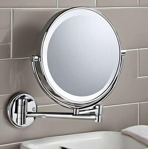 10 Bathroom Mirror Ideas for Every Style 4 Adjustable Magnification Bathroom Mirrors