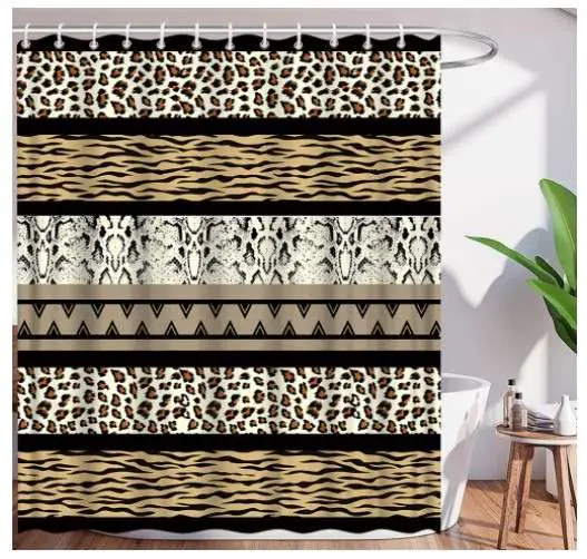 Patterned Shower Curtains: A Must-Have for a Stylish Bathroom 6 Animal Print Shower Curtains