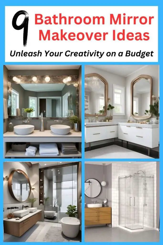 Bathroom Mirror Makeover Ideas