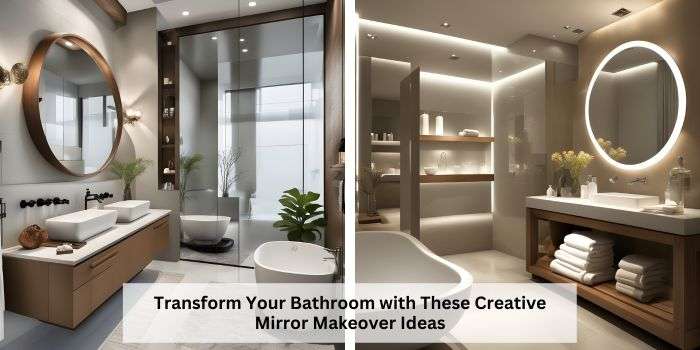 Transform Your Bathroom with These Creative Mirror Makeover Ideas