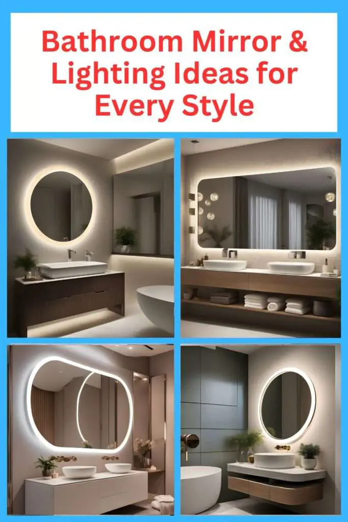 Bathroom Mirror and Lighting Ideas for Every Style