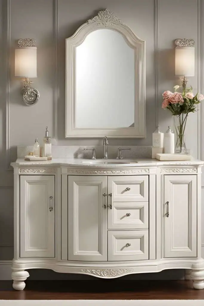 8 Genius Bathroom Cabinet Organizers to Declutter Your Space 1 Classic Elegance Vanity