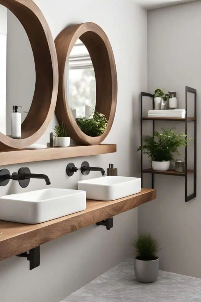 Budget-Friendly Bathroom Decor: 15 Brilliant Ideas You Must Try! 1 DIY Floating Shelves