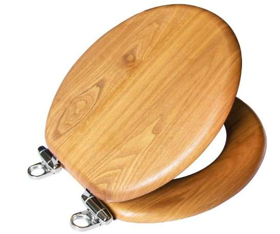 Top 5 Solid Wooden Toilet Seats for a Comfortable Bathroom 3 Dalton Toilet Seat Round Soft Close