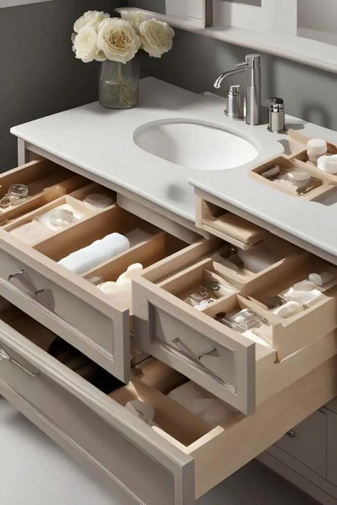 10 Genius Bathroom Organization Hacks You Need to Try Right Now! 2 Drawer Dividers