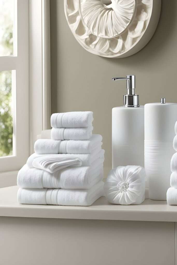Transform Your Space: Top 10 Bathroom Towel Decorating Ideas! 3 Folded Elegance