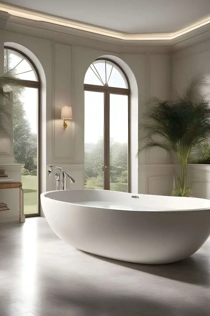 Transform Your Space: 10 Spa Bathroom Ideas for Ultimate Relaxation 6 Freestanding Bathtub
