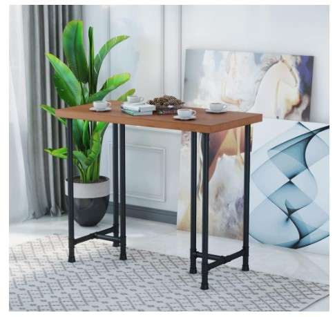 Industrial Pipe Counter Height Dining Table