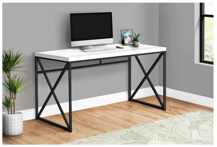 Industrial style writing desk