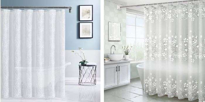 Lace Shower Curtains