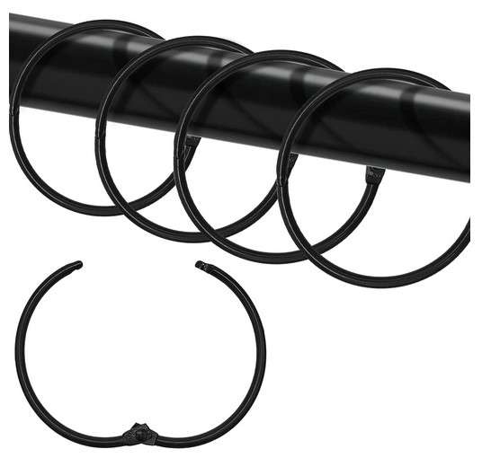 9 Shower Curtain Hook Ideas for a Stylish Bathroom 7 Magnetic Hooks