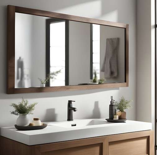 Mirror Frame Ideas for Bathroom