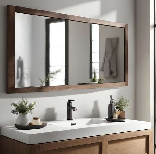10 Bathroom Mirror Ideas for Every Style 7 Mirror Frame Ideas for Bathroom