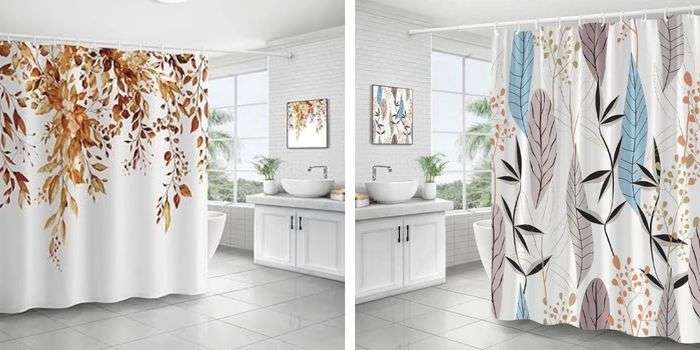 Patterned Shower Curtains