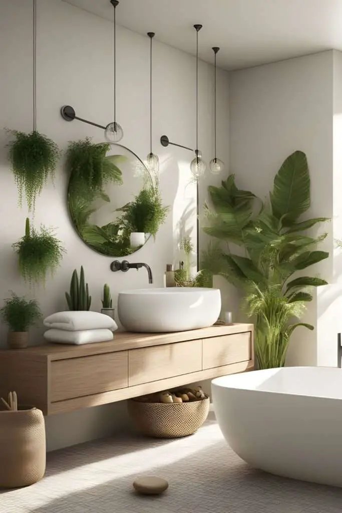 Budget-Friendly Bathroom Decor: 15 Brilliant Ideas You Must Try! 9 Plants for Freshness