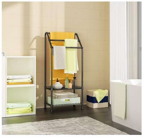 Portable towel racks