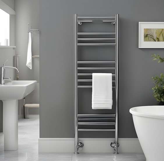 Radiator towel racks