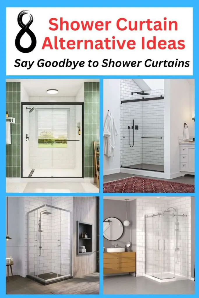Shower Curtain Alternative Ideas